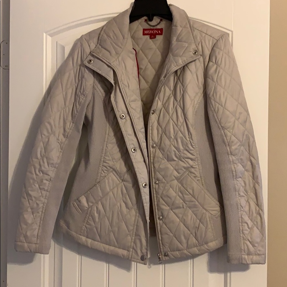 Quilted jacket by Merona